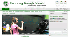 Desktop Screenshot of hopatcongschools.org